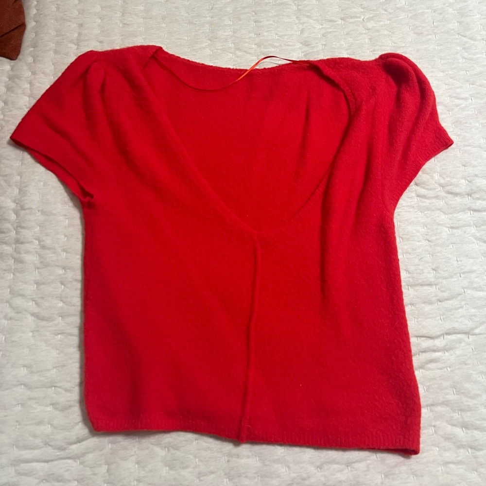 Free People Short Sleeve Sweater